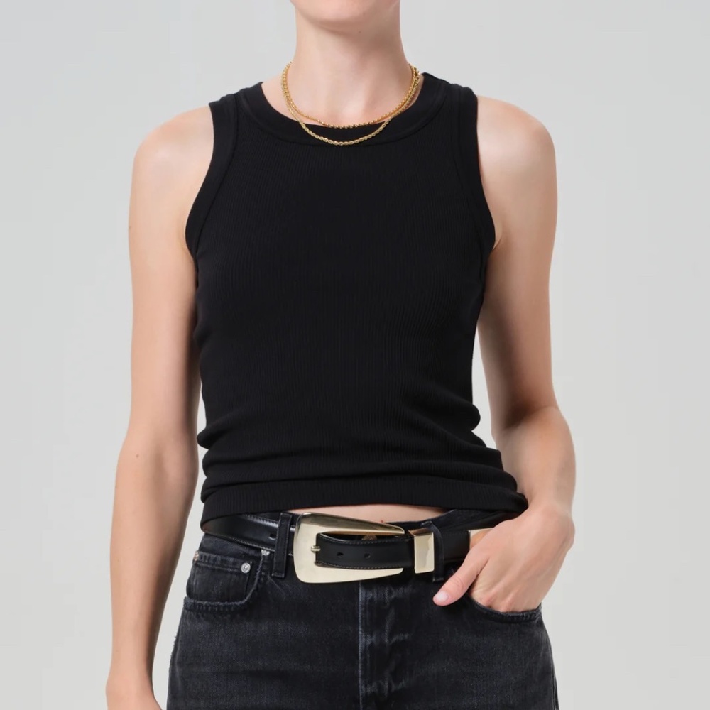 Citizens of Humanity Isabel Tank Black Size Small